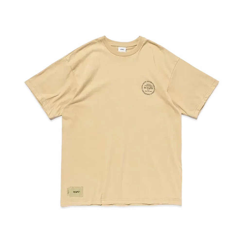 WTAPS Ingredients / Circle / SS / Cotton "Beige"