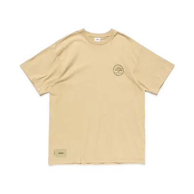 WTAPS Ingredients / Circle / SS / Cotton "Beige"
