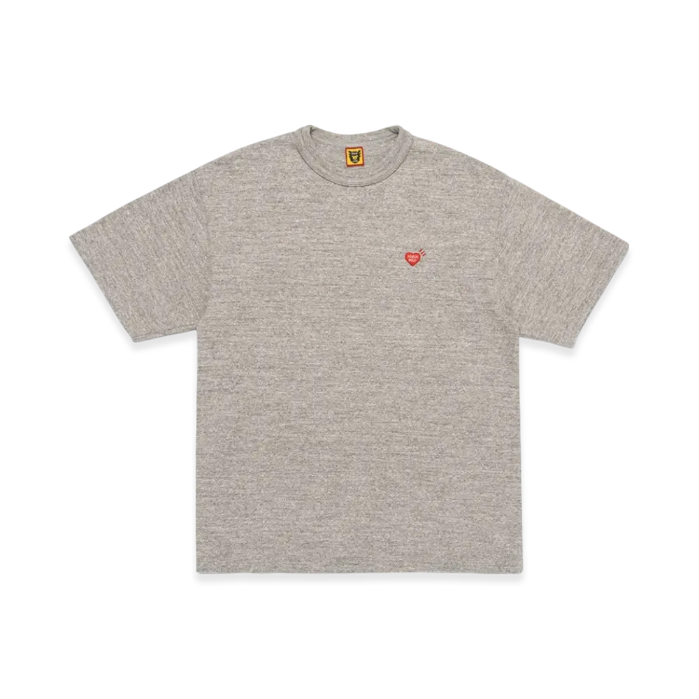 HUMAN MADE Heart Badge T-Shirt Offline Store Exclusive "Gray"