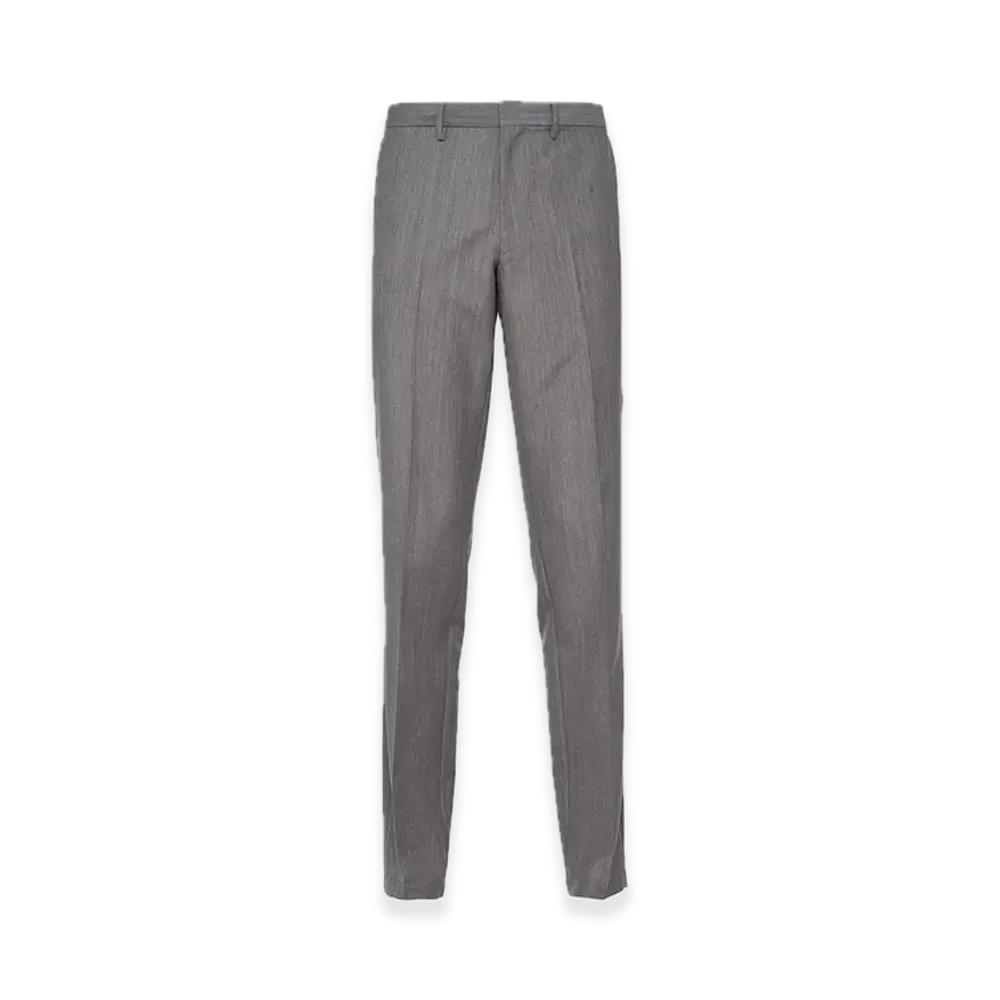 PRADA Mohair Wool Pants "Gray"