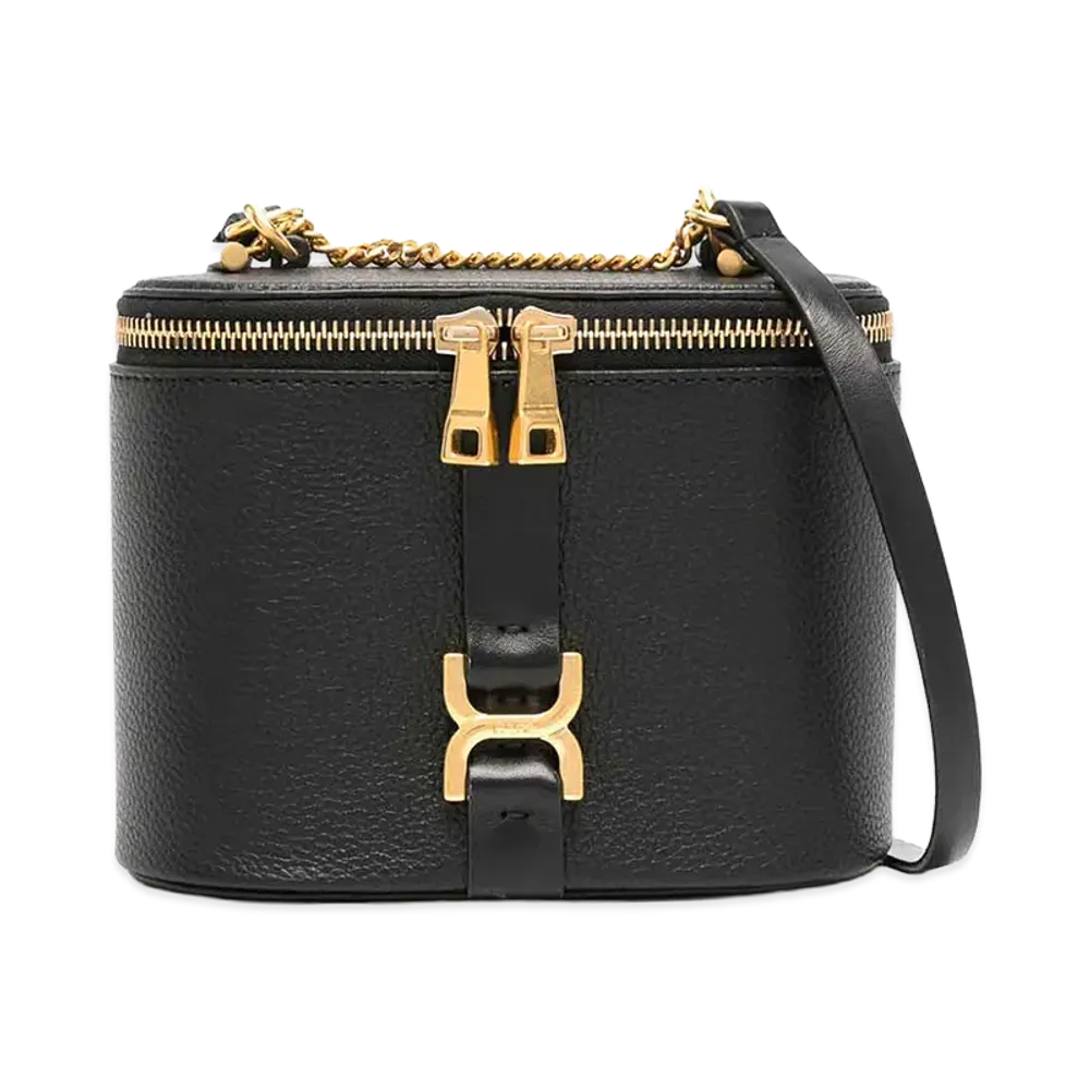 Chloe Women's Mini Marcie Vanity Bag With Chain "Black"
