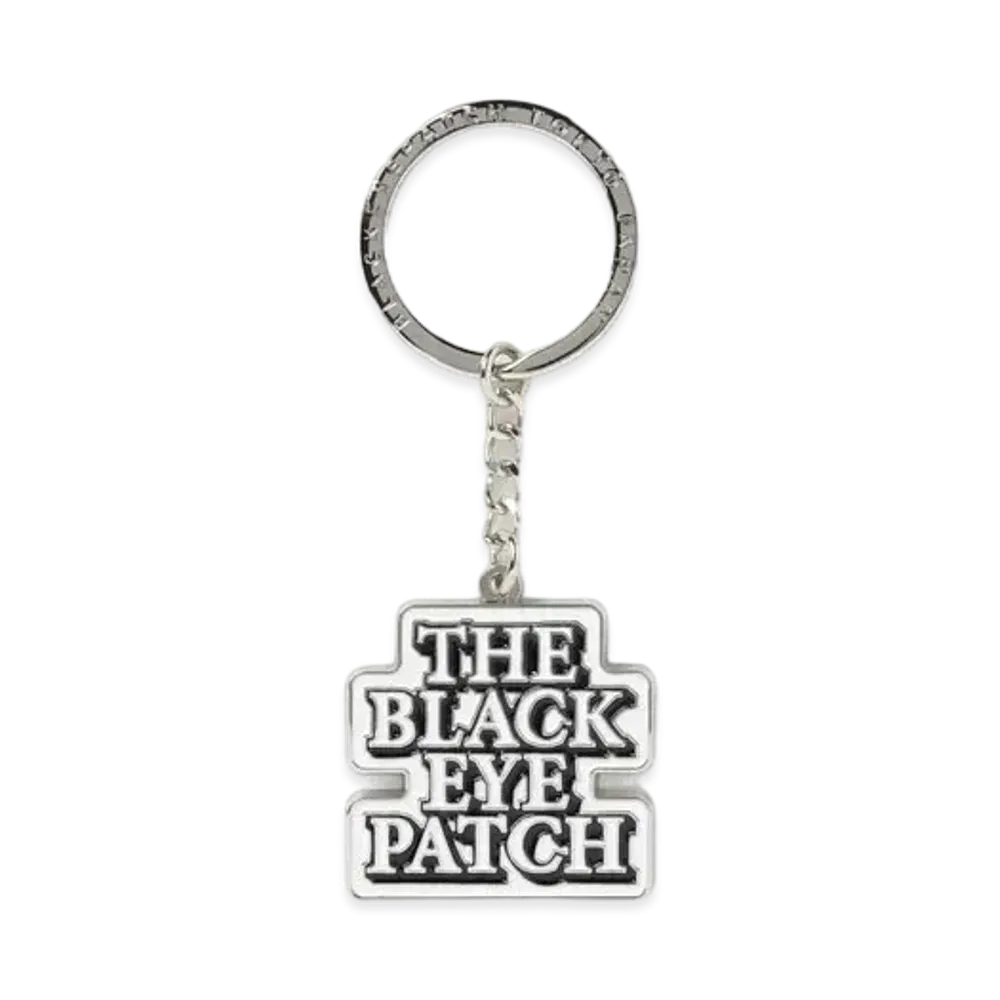 Black Eye Patch OG Label Keychain "Multi"