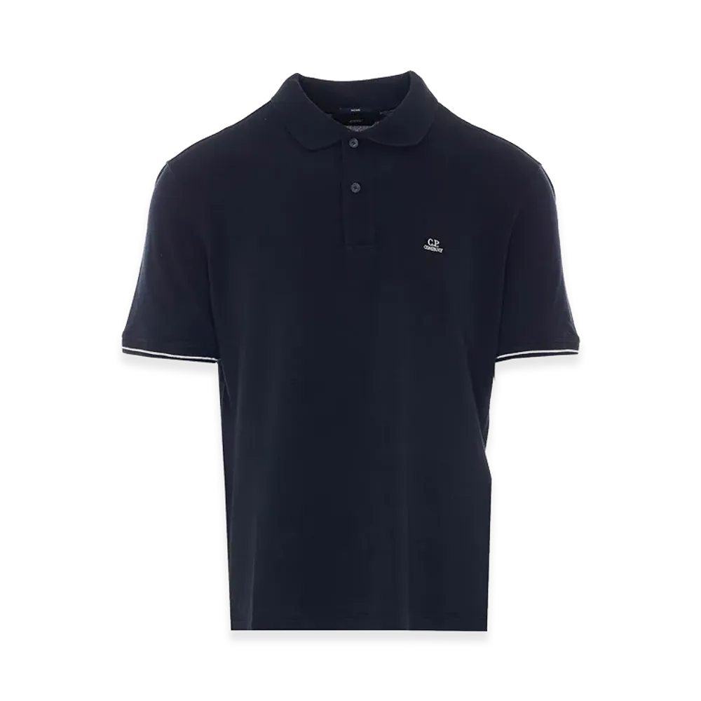 C.P. Company Polo "Black/White"