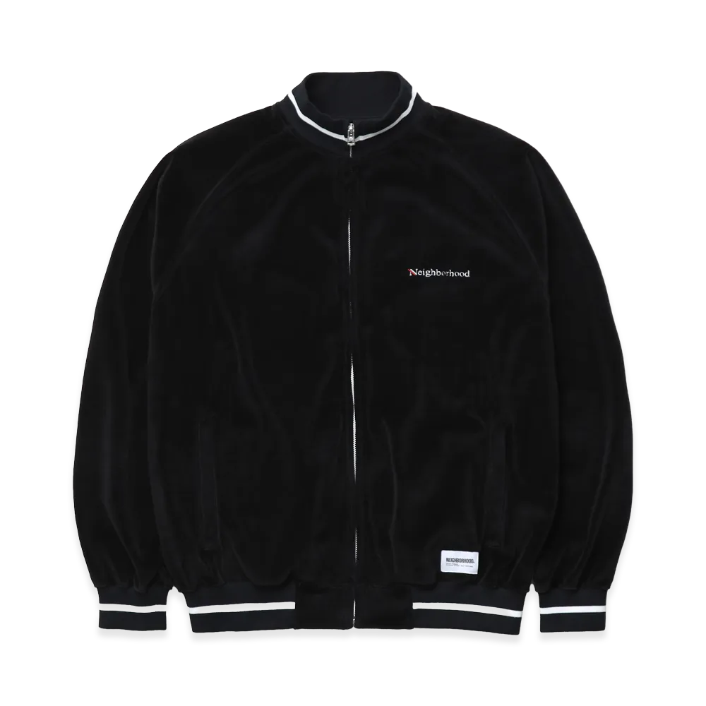 NEIGHBORHOOD Velour Track Jacket "Black"
