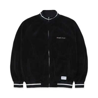 NEIGHBORHOOD Velour Track Jacket "Black"