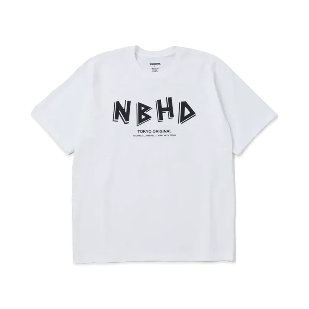 NEIGHBORHOOD NH . Tee SS-6 "White"