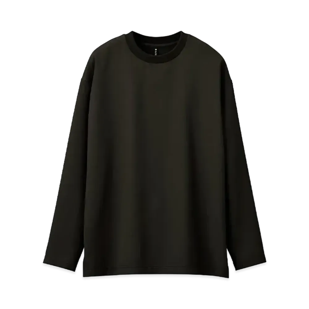 DESCENTE ALLTERRAIN I/O Stretch Sweat L/S T-Shirts "Jet Black"