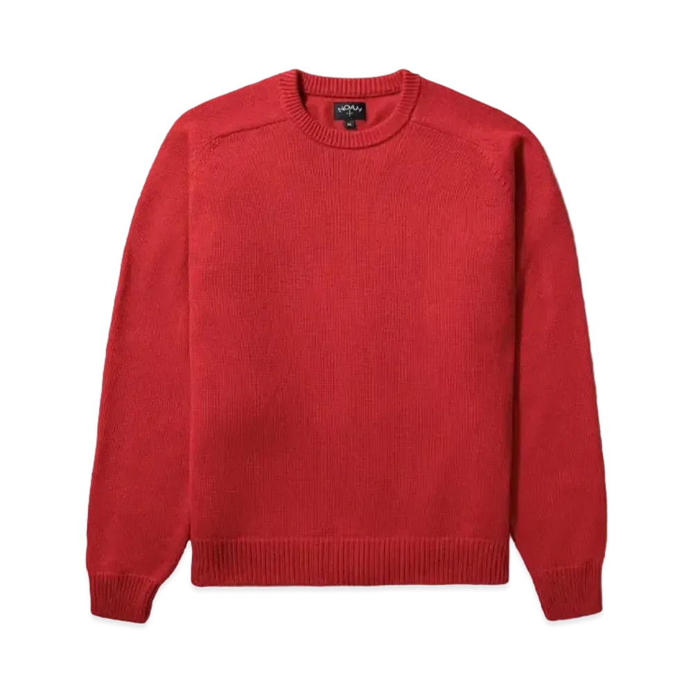 Noah Cotton Sweater "Red"
