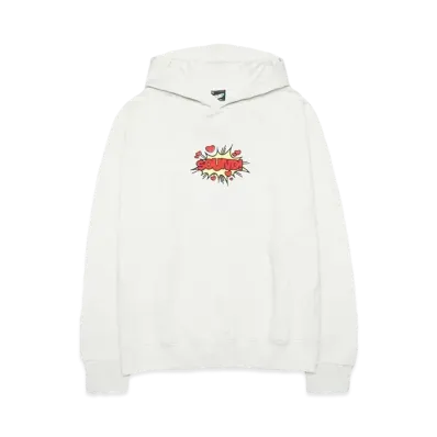 SOUND SHOP balansa Red Comic Sound Hoodie "ASH GRAY"