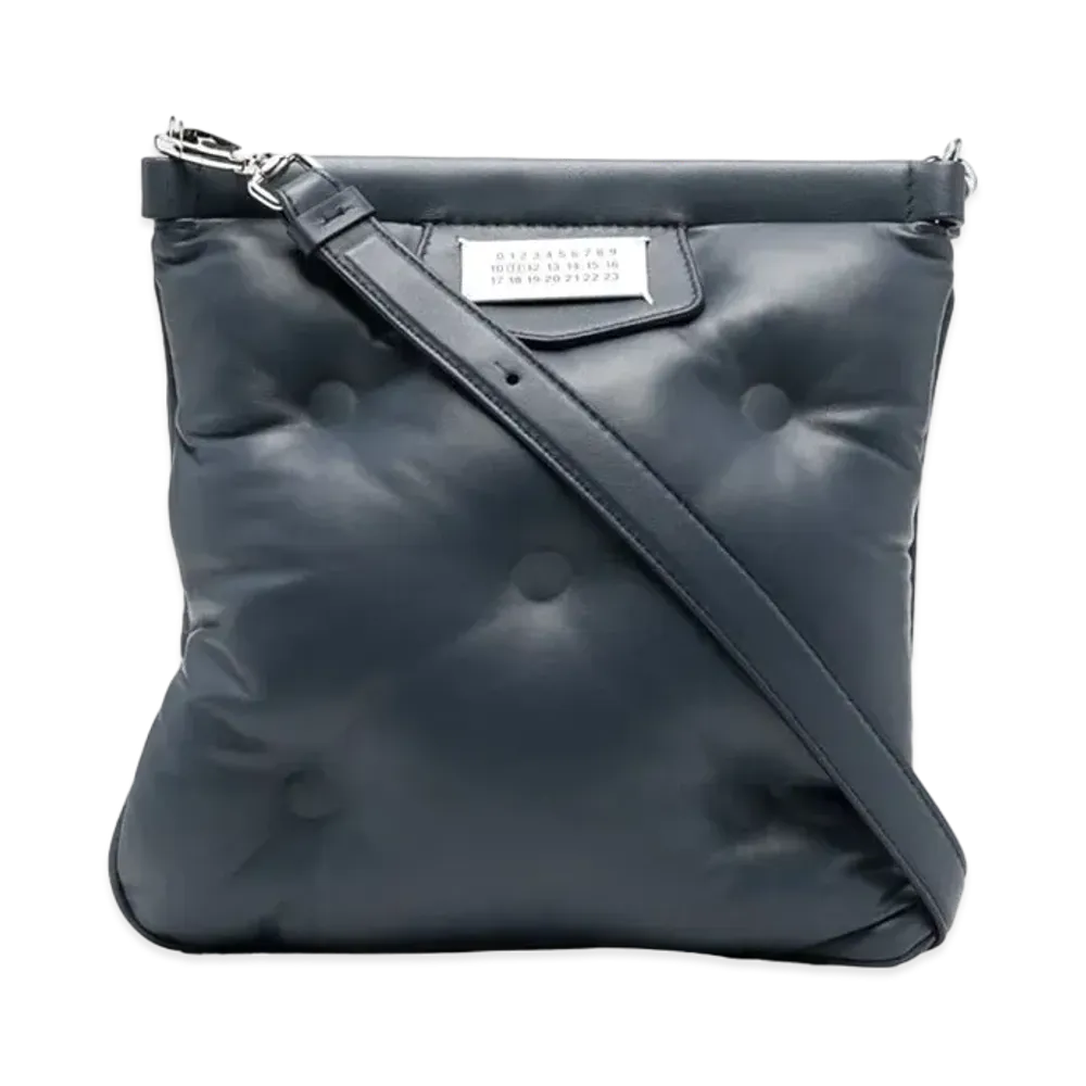 Maison Margiela Glam Slam Flat Pocket Bag "Slate Blue"