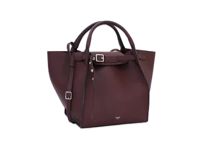 CELINE Women's Handbag (with shoulder strap) Big Bag Small Long Strap "Wine"