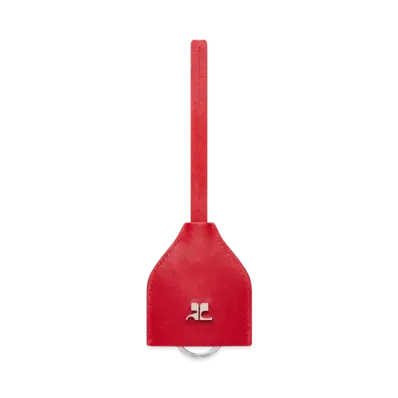 Courreges Ac Charm Keyring "Ruby"
