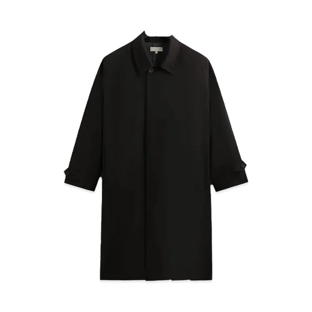 Kith &Kin Tropical Wool Marcus Overcoat "Black"
