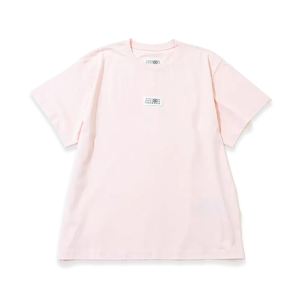 MM6 Maison Margiela Numeric Cotton T-Shirt "Pink"