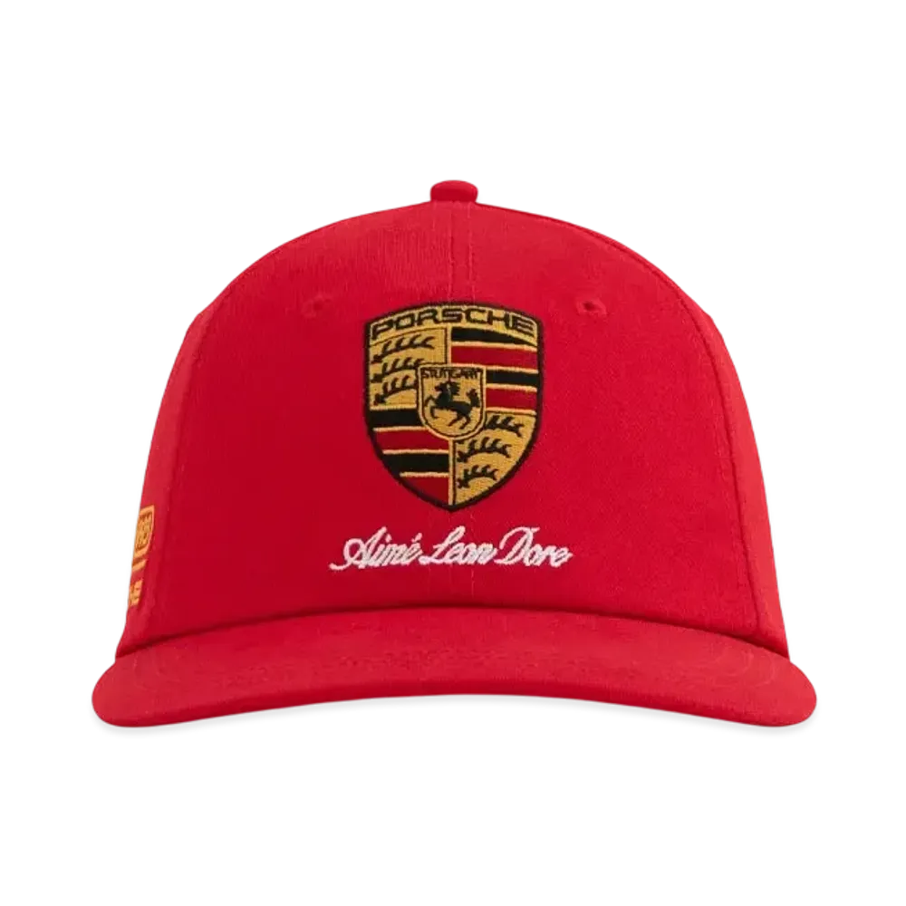 Aime Leon Dore x Porsche 993 Turbo Logo Hat "Red"