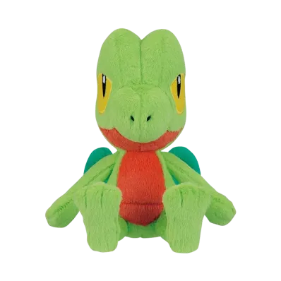 BANDAI "Ichiban Kuji" -Pokemon 30th ANNIVERSARY vol.1- E Prize Hoenn Region's The Three First Partner Pokemon Plushs - Treecko