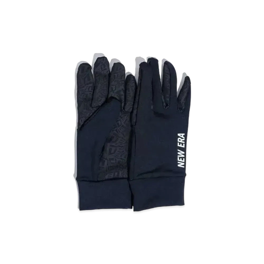 NEW ERA Fleece Warmer Glove "Black/Reflective White"