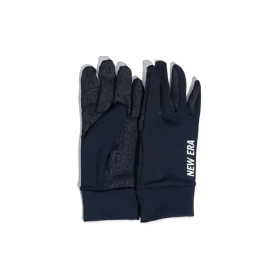 NEW ERA Fleece Warmer Glove "Black/Reflective White"