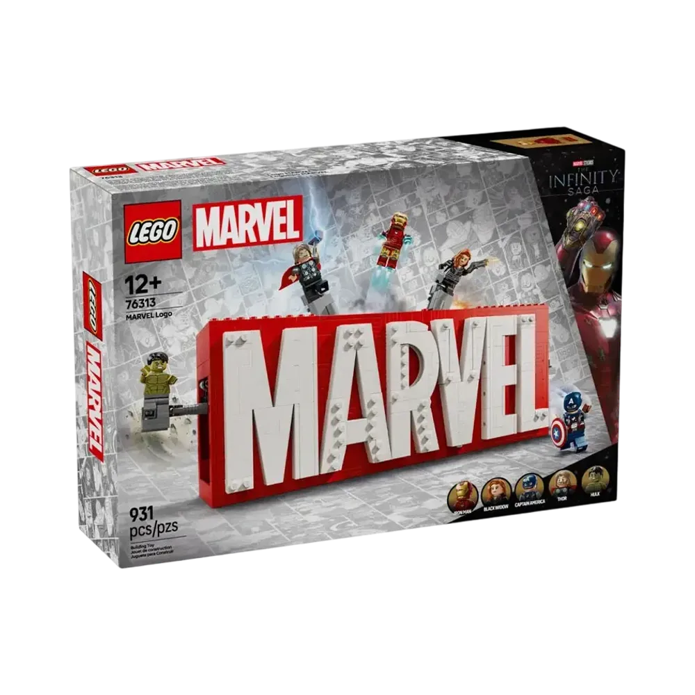 LEGO MARVEL "MARVEL Logo & Minifigures" [76313]