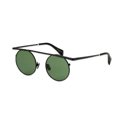 Yohji Yamamoto Pour Homme STAINLESS STEEL YY7038 SUNGLASS "Black"