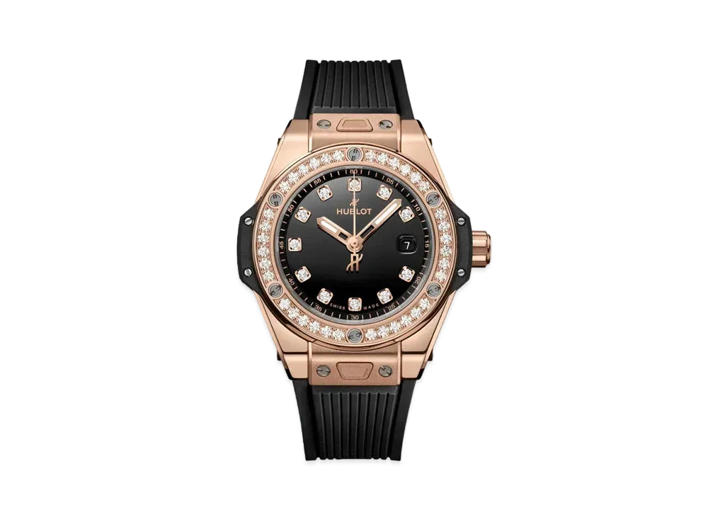 HUBLOT Big Bang One Click King Gold Diamonds 33mm