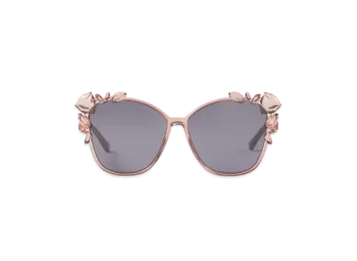 Jimmy Choo Mya Cat Eye Sunglasses With Swarovski Crystals "Pink"