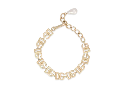 Dolce&Gabbana Link Choker With DG Logo "Gold"