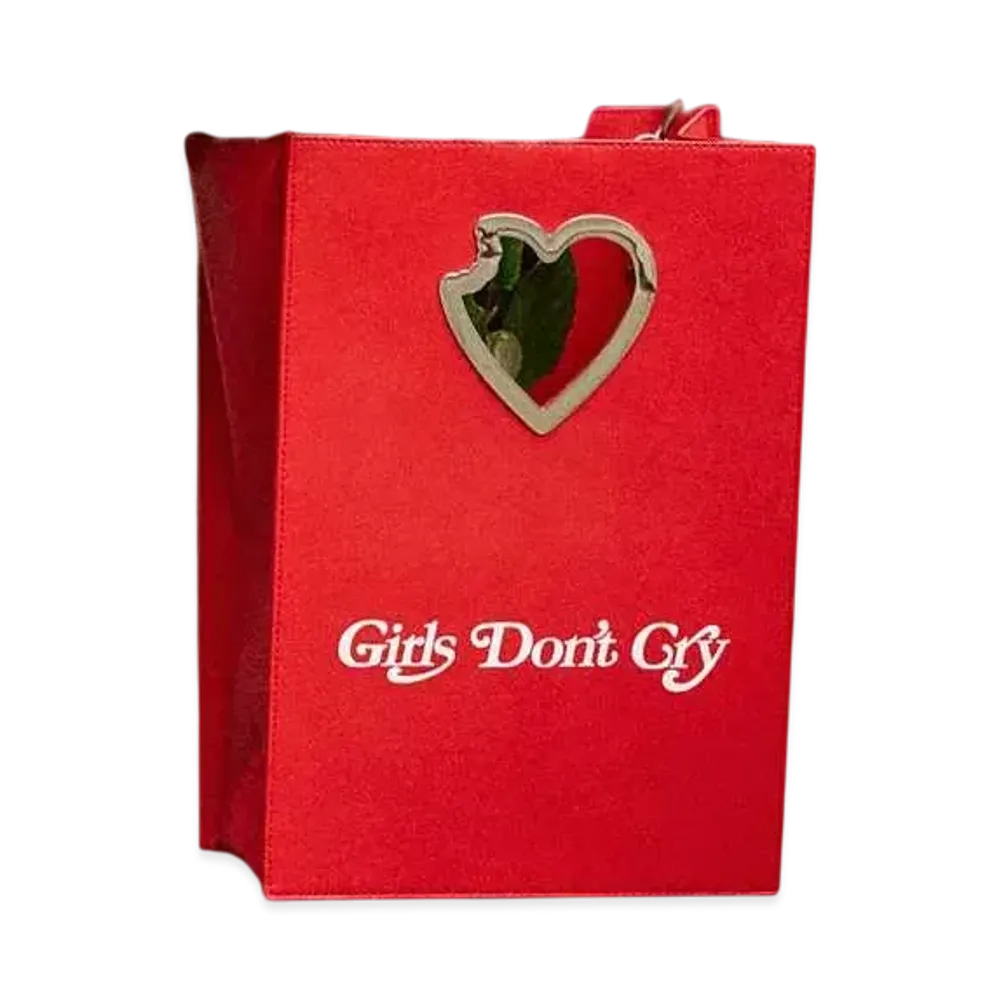 Girls Don't Cry x ete Fake Leather 2 Way Bag "Red"