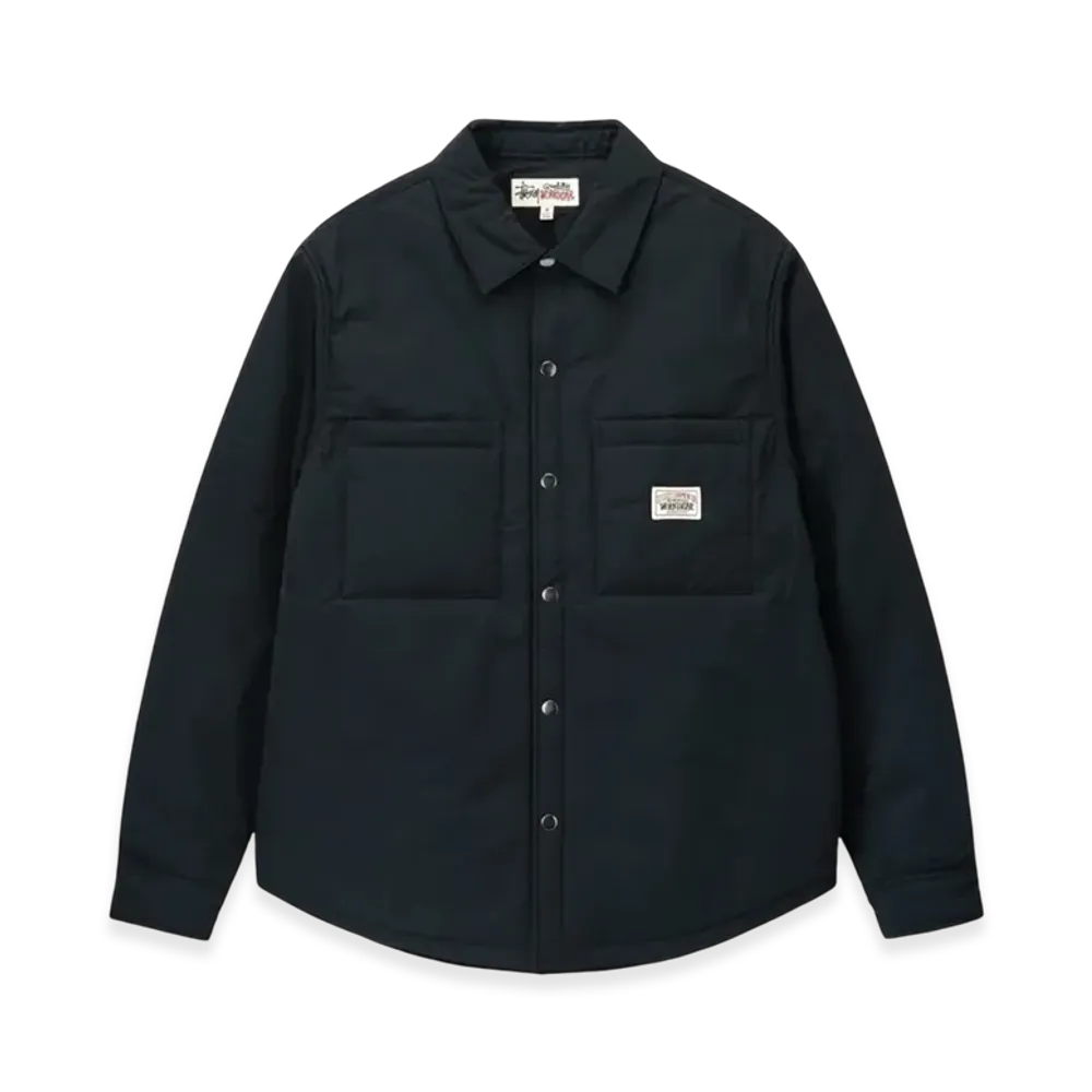 Stussy Padded Tech Over Shirt "Black"