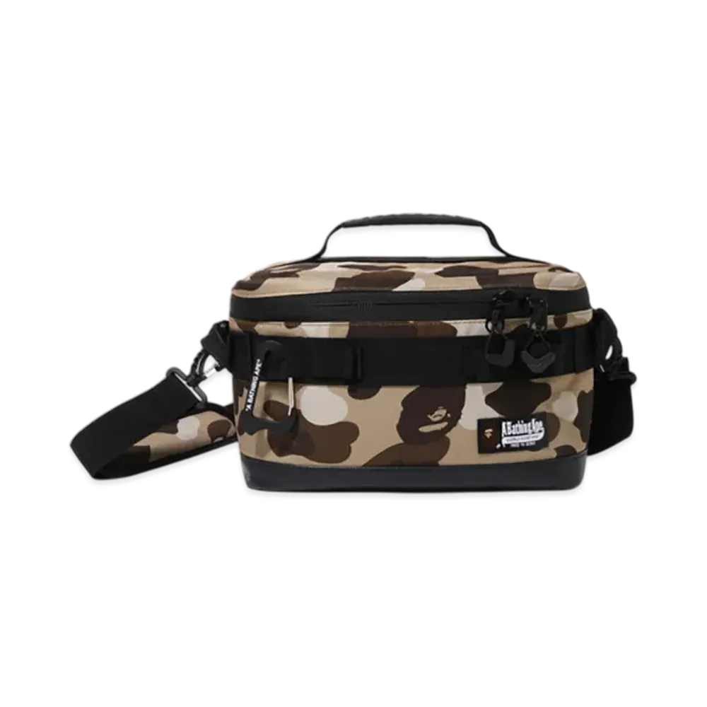 A BATHING APE Bape Camo Soft Cooler S "Beige"