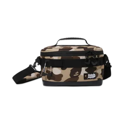 A BATHING APE Bape Camo Soft Cooler S "Beige"