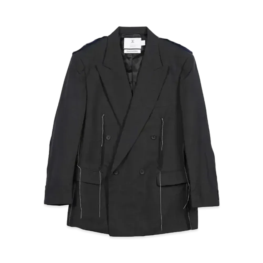 DISCOVERED x EMOTIONAL WORLD Multi Denim Remake Blazer "GREY"