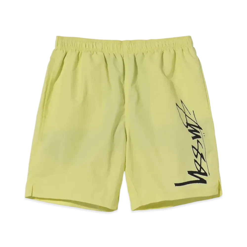 Stussy Smooth Stock Water Shorts "Lime"