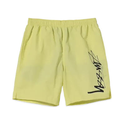 Stussy Smooth Stock Water Shorts "Lime"
