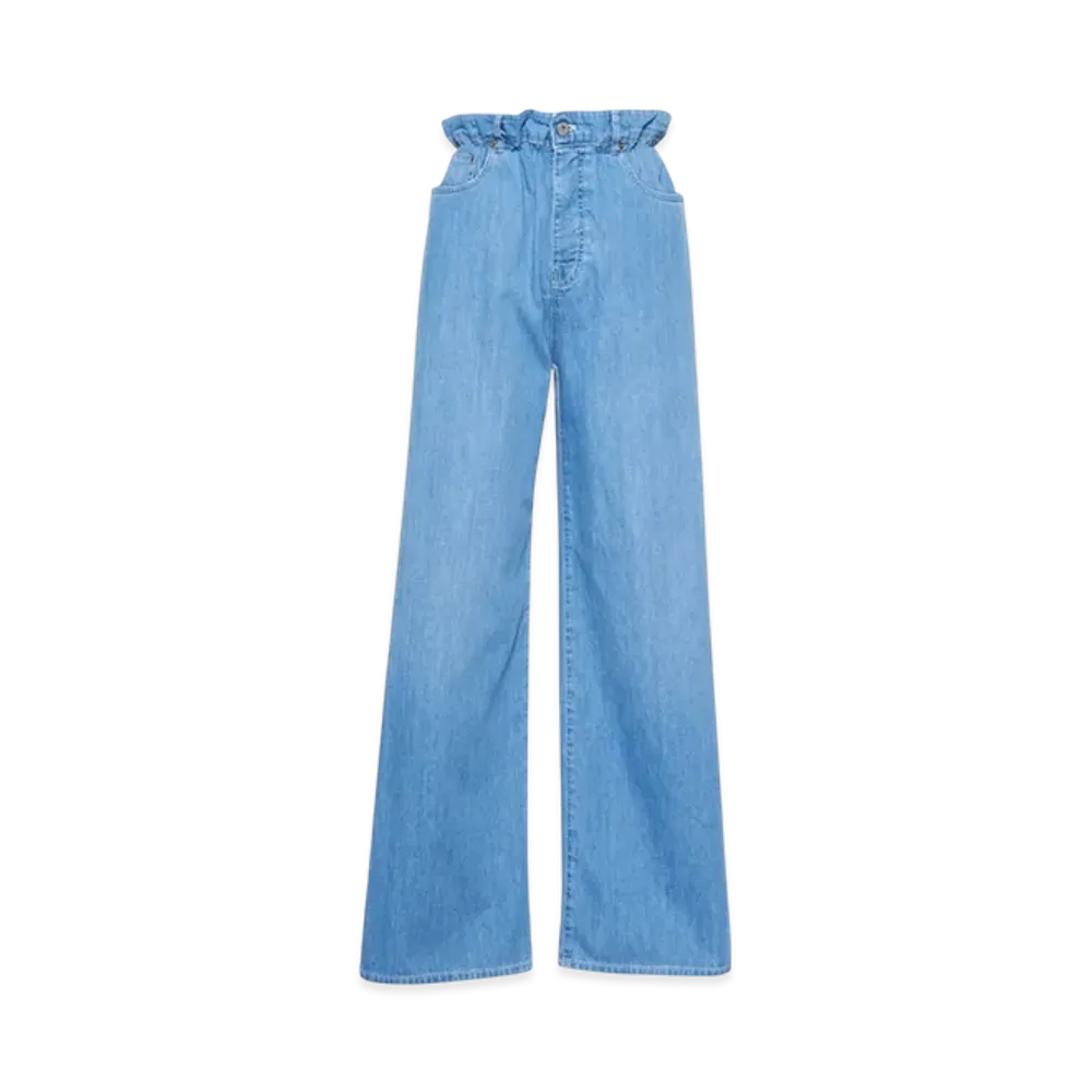 MIU MIU Women's Denim Jeans "Sapphire Blue"