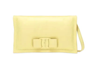 Salvatore Ferragamo Viva Bow Minibag "Yellow"