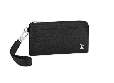 Louis Vuitton Zippy Dragonne Taiga "Noir"