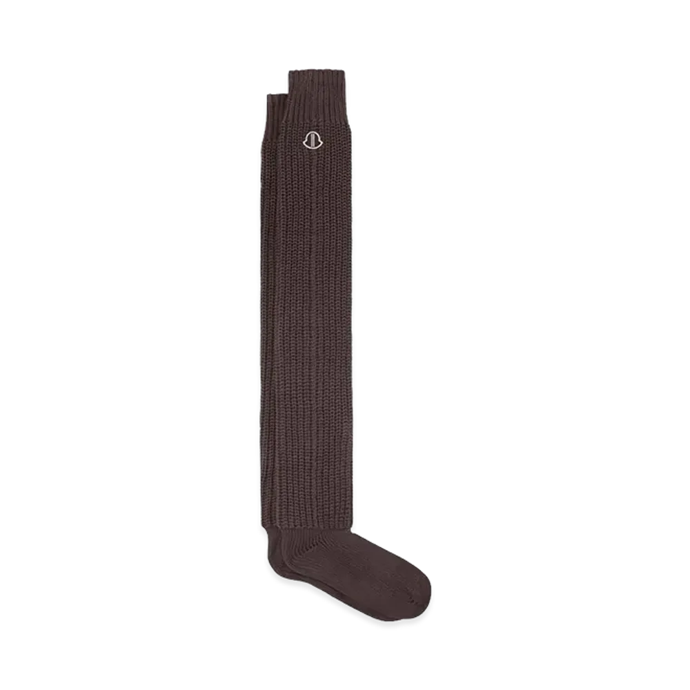 MONCLER x Rick Owens Sock "Brown"