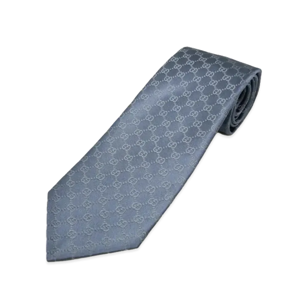 GUCCI Fedora Tie "Blue"