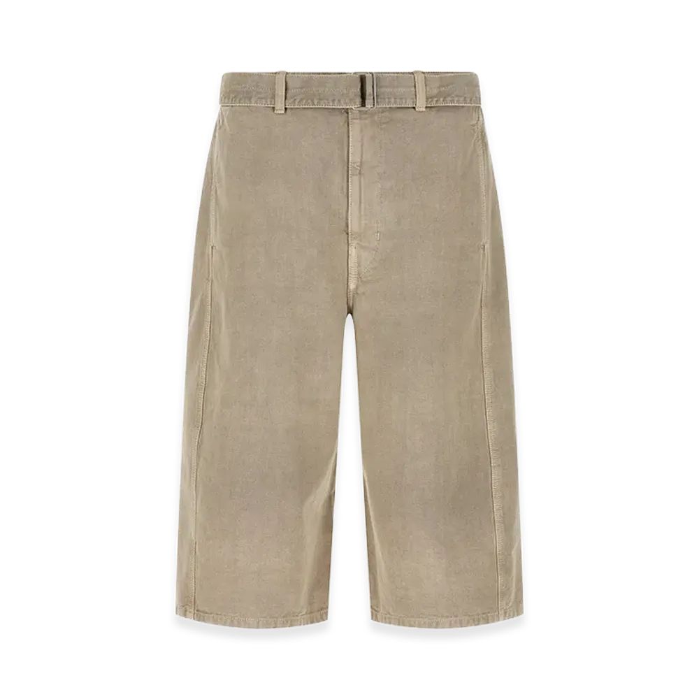 LEMAIRE Denim Bermuda Shorts "Gray"