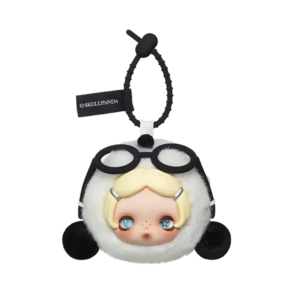 POP MART θ SKULLPANDA Off Mode Series Earphone Bag Hit Snooze