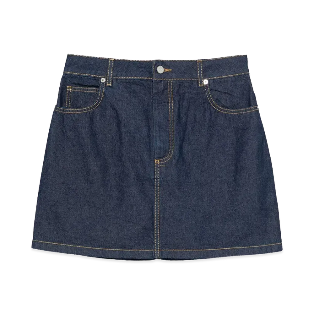 Maison Kitsune Women's Skirts "Blue"