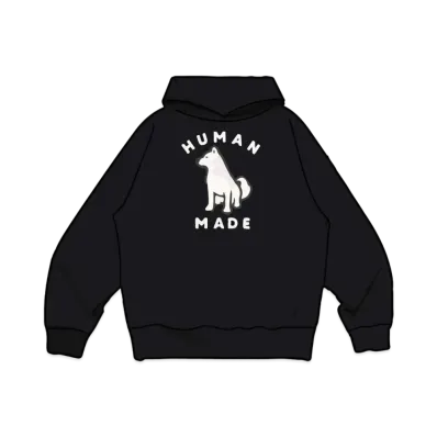 HUMAN MADE Seoul Limited Heavt Weight Hoodie "Black"