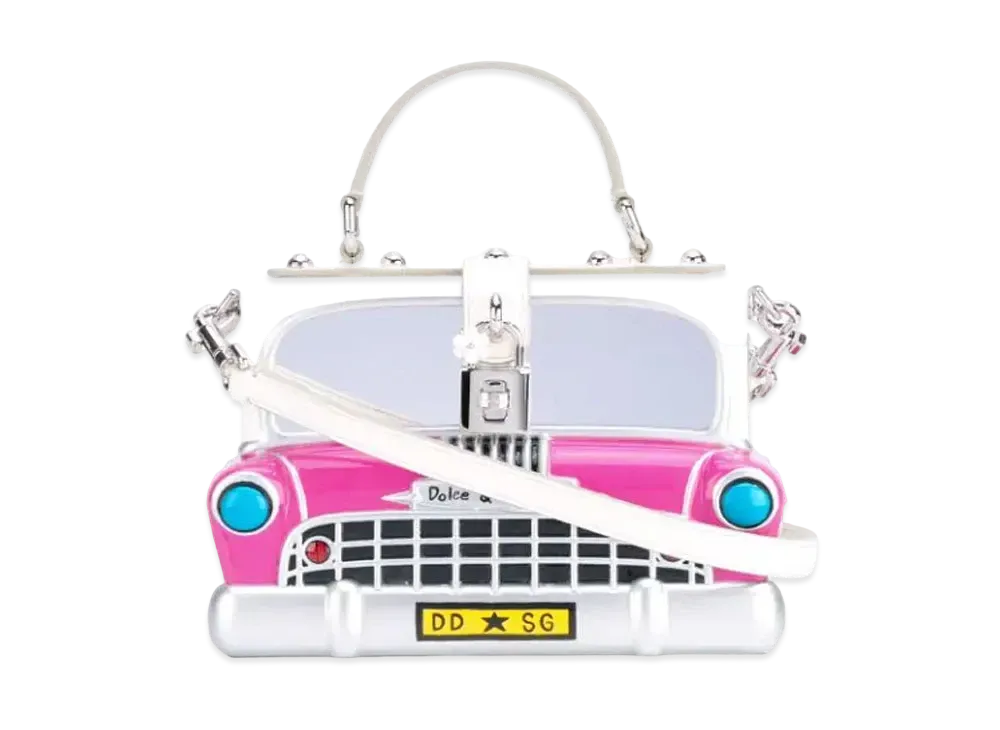 Dolce&Gabbana Dolce Box Bag Kuruma Wood Hand Paint "Multicolor"