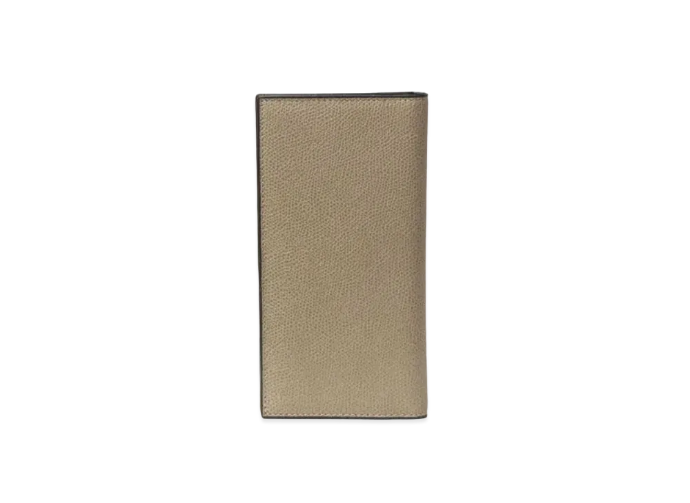 Valextra Vertical 12 Card "Oyster Gray"