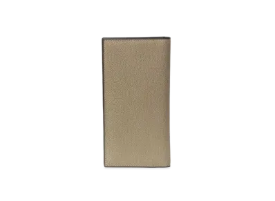 Valextra Vertical 12 Card "Oyster Gray"