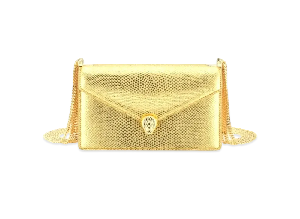 BVLGARI Serpenti Forever Shoulder Bag "Gold"