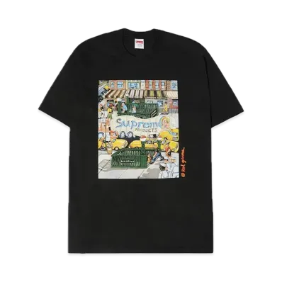 Supreme Manhattan Tee "Black"