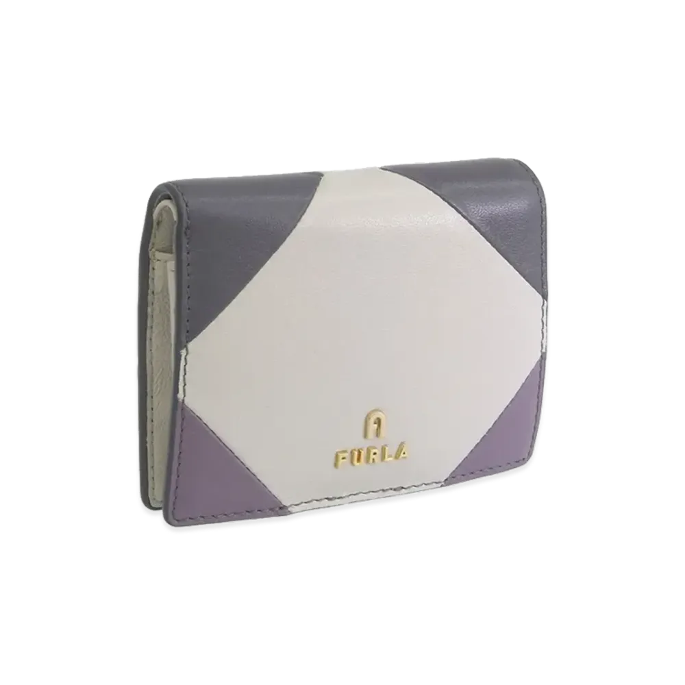 FURLA Camelia S Compact Wallet Bifold Coin "Multicolor"