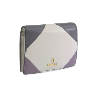 FURLA Camelia S Compact Wallet Bifold Coin "Multicolor"